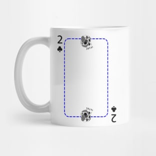 2 of clubs Mug